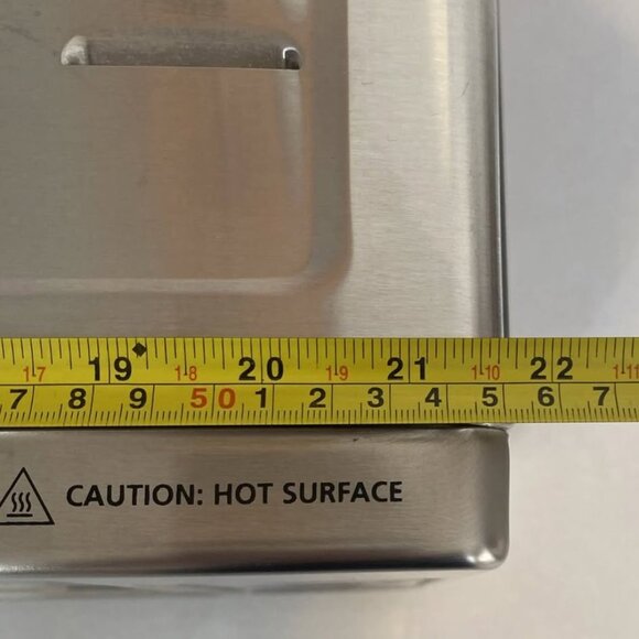 Oster Extra Large Single Pull French Door Silver Turbo Convection Toaster Oven - Picture 7 of 9